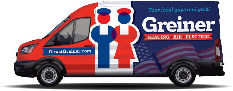 Greiner Heating, Air and Electric truck